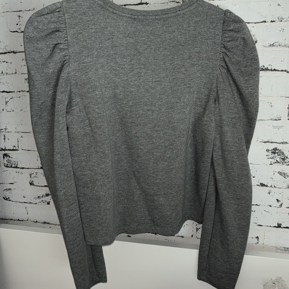 Zara Puff Sleeve Sweat shirt - Picture 4 of 4